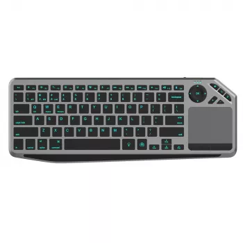 Techly ICTB9801TB klávesnica univerzálna RF Wireless + Bluetooth QWERTY US English čierna
