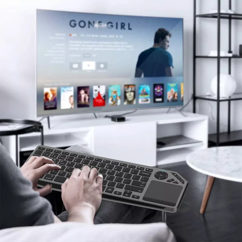 Techly ICTB9801TB klávesnica univerzálna RF Wireless + Bluetooth QWERTY US English čierna