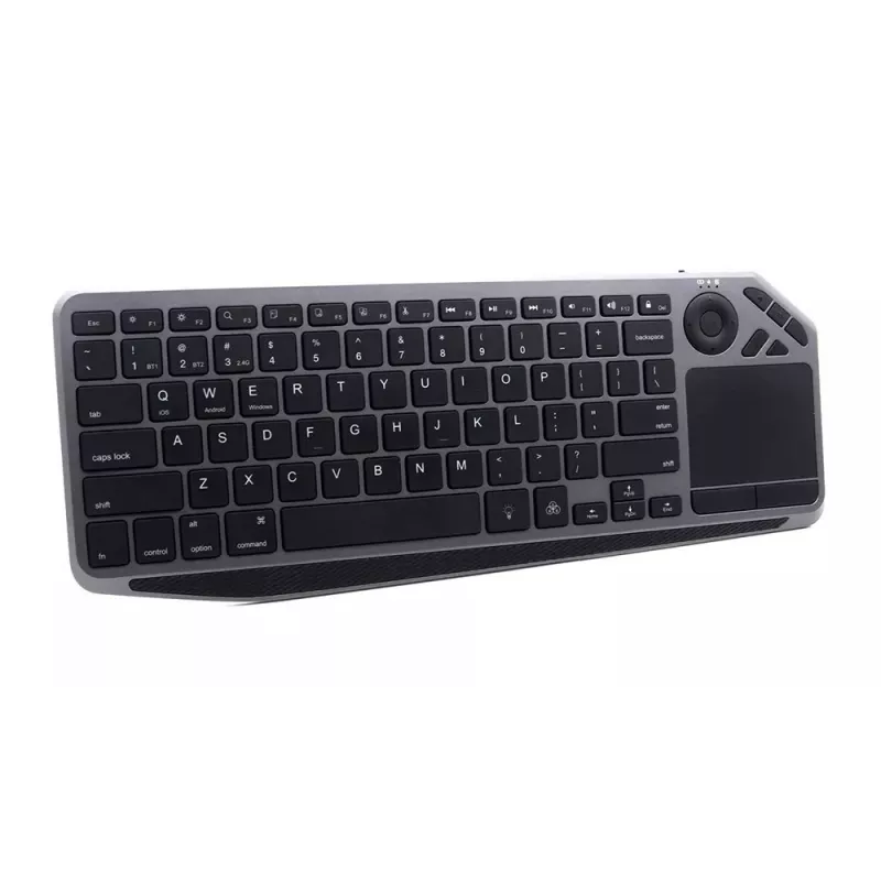 Techly ICTB9801TB klávesnica univerzálna RF Wireless + Bluetooth QWERTY US English čierna