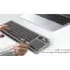 Techly ICTB9801TB klávesnica univerzálna RF Wireless + Bluetooth QWERTY US English čierna