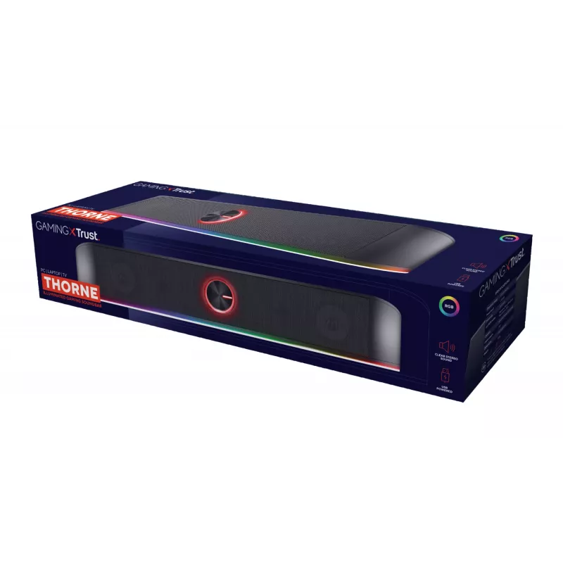 Trust GXT 619 Thorne čierny 2.0 kanály 6 W