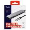 Trust Halyx USB 3.2 Gen 1 (3.1 Gen 1) Type-C 104 Mbit/s hliník