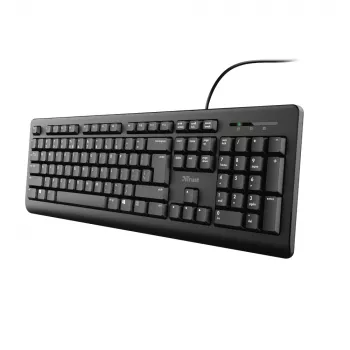 Trust Primo klávesnica univerzálna USB QWERTY US-anglická čierna