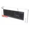 Trust 24639 klávesnica Office USB US-anglická čierna