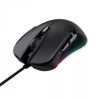 Trust GXT 922 YBAR gaming myš pre pravákov, USB Type-A, optická, 7200 DPI