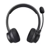 Trust Ayda headset káblový a bezdrôtový s hlavovým mostom hovory/hudba USB-C Bluetooth čierna