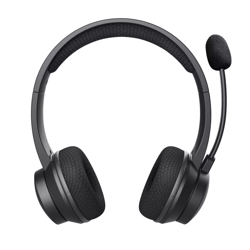 Trust Ayda headset káblový a bezdrôtový s hlavovým mostom hovory/hudba USB-C Bluetooth čierna