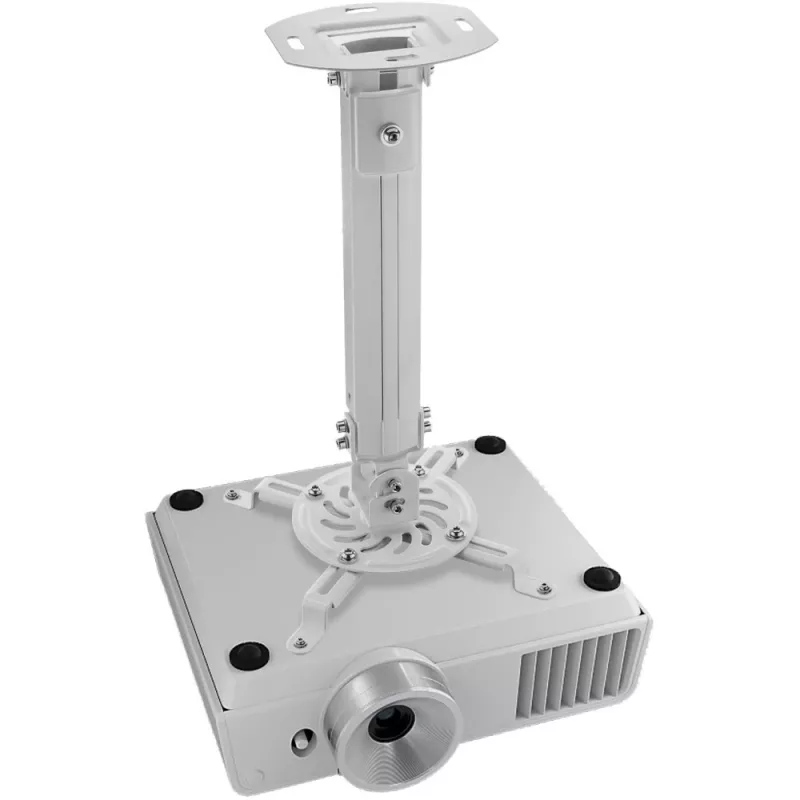 Techly predlžovací stropný držiak projektora 380-580 mm strieborný ICA-PM 18S