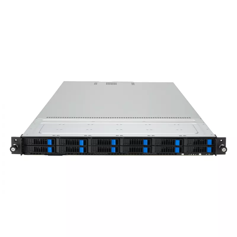 ASUS RS700A-E12-RS12U socket SP5 rack (1U) čierny, oceľ