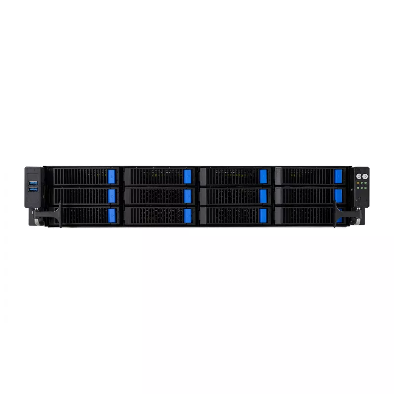 ASUS RS521A-E12-RS12U socket SP5 rack (2U) čierny, strieborný