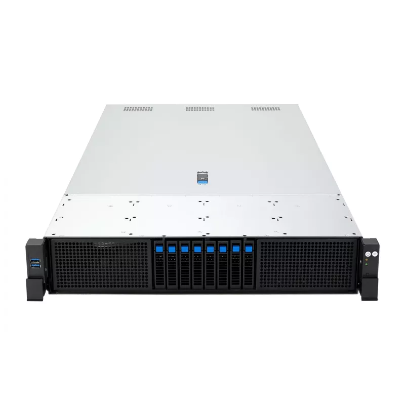 ASUS RS720A-E13-RS8G socket SP5 rack (2U) čierny, strieborný