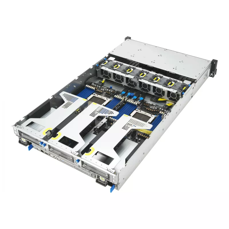 ASUS RS720A-E13-RS8G socket SP5 rack (2U) čierny, strieborný