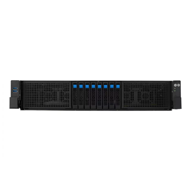 ASUS RS720A-E13-RS8G socket SP5 rack (2U) čierny, strieborný