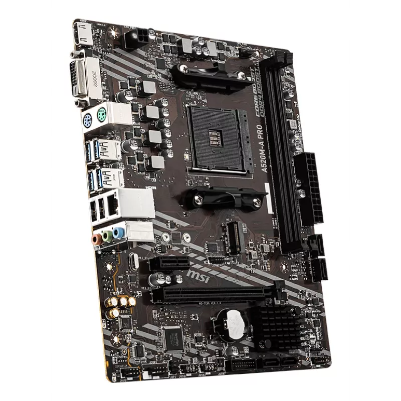 MSI A520M-A PRO základná doska AMD A520 socket AM4 micro ATX