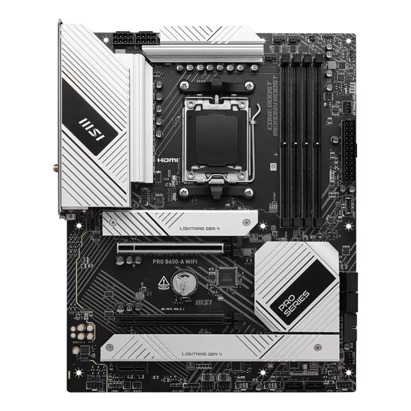 MSI PRO B650-A WIFI základná doska AMD B650 socket AM5 ATX