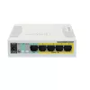 MIKROTIK RB260GSP - 4-portový Gigabit switch + PoE