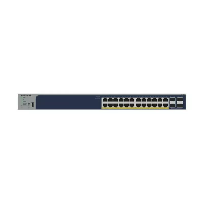 NETGEAR GS752TPP Managed L2/L3/L4 Gigabit Ethernet (10/100/1000) Power over Ethernet (PoE) sivý