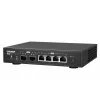 QNAP QSW-2104-2S sieťový switch Unmanaged 2.5G Ethernet čierny