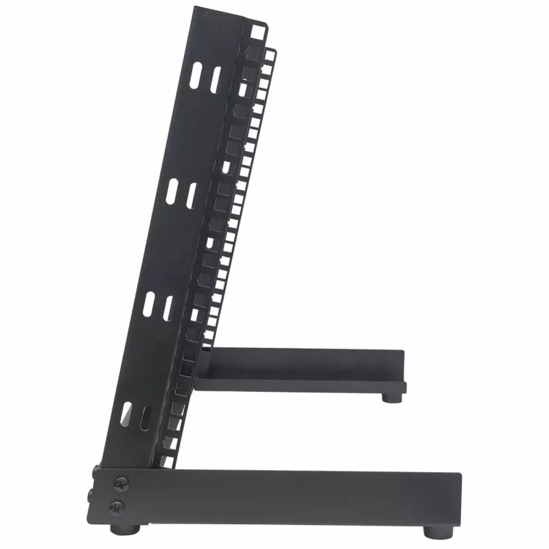 Intellinet 19 palcový sieťový rack - otvorený rám (desktop), 8U, čierny, ploché balenie