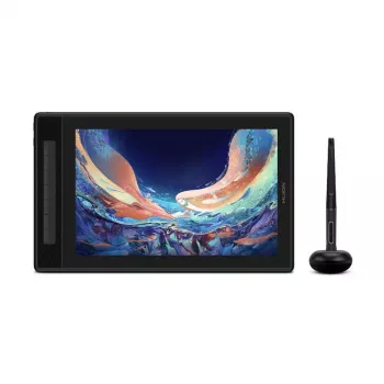 Grafický tablet HUION Kamvas Pro 13 — 13,3 palca QLED IPS displej 2560×1600, pracovná plocha 286,5×179 mm, 8192 úrovní prítlaku, 5080 lpi