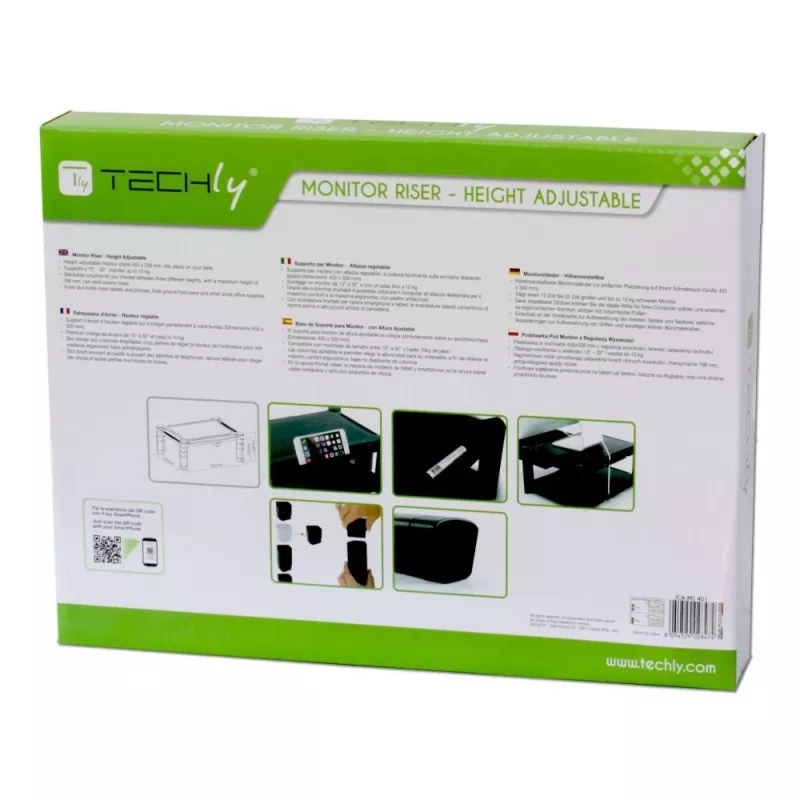 Techly výškovo nastaviteľný Smart Stand ICA-MS 401