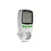 Wattmeter GreenBlue GB202 merač výkonu 0–9999 W, 3600 W max, 220–240 V, 16 A, LCD displej