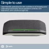 HP Poly Sync 10 reproduktor + kábel USB-A na USB-C, PC, čierny, 0,715 m, Windows 10, Windows 11, MacOS, 100–7800 Hz