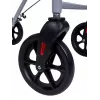 MDH PPC035 chodítko / rollator so sedadlom a košíkom, hliník, skladací, max. zaťaženie 136 kg