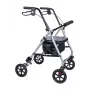 MDH PPC035 chodítko / rollator so sedadlom a košíkom, hliník, skladací, max. zaťaženie 136 kg