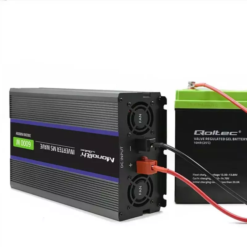 Menič QOLTEC Monolith 6000 MS 12V na 230V 6000W