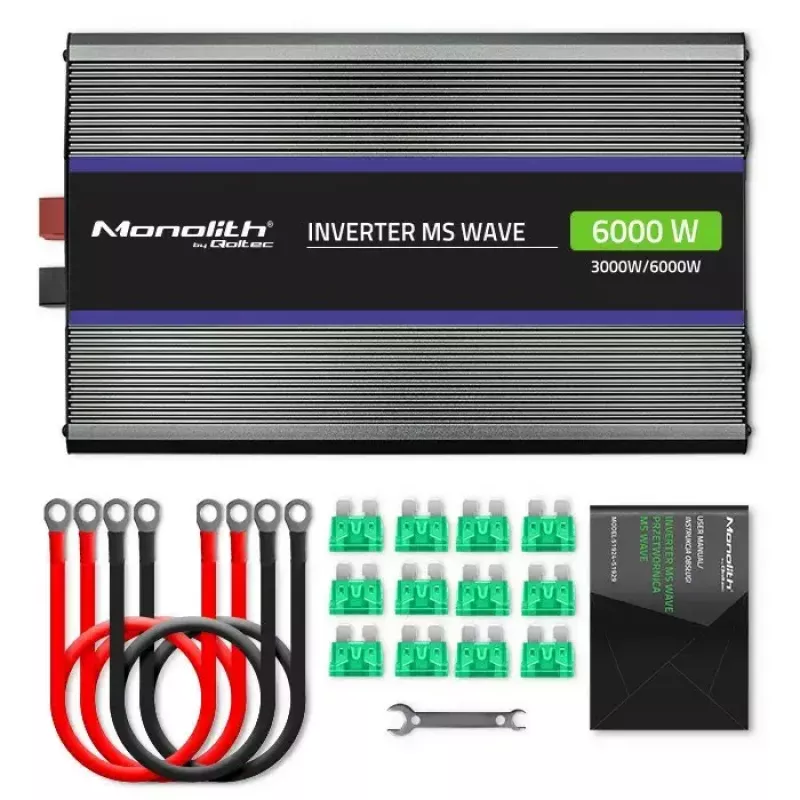Menič QOLTEC Monolith 6000 MS 12V na 230V 6000W