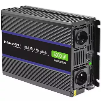 Menič QOLTEC Monolith 6000 MS 12V na 230V 6000W