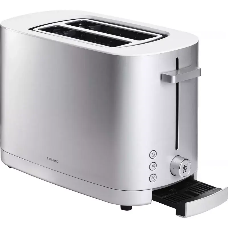 Hriankovač ZWILLING 53008-000-0 — 2 plátky 1000 W, saténová nehrdzavejúca oceľ