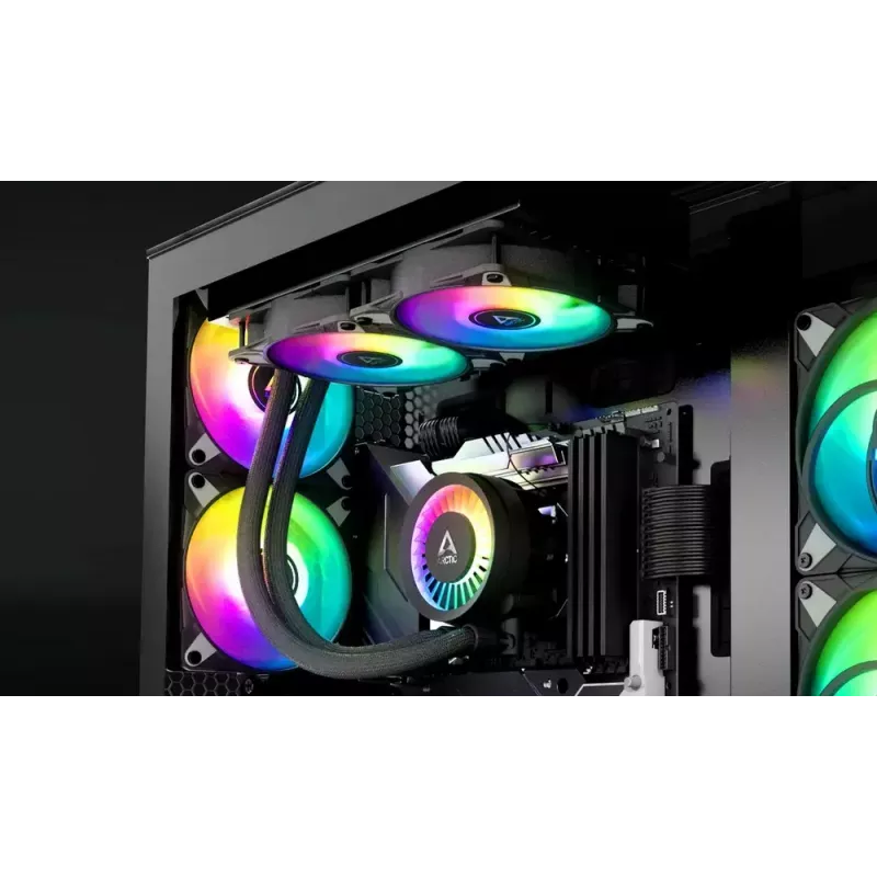 ARCTIC Liquid Freezer III 280 A-RGB - multi-kompatibilný all-in-one CPU vodný chladič s A-RGB