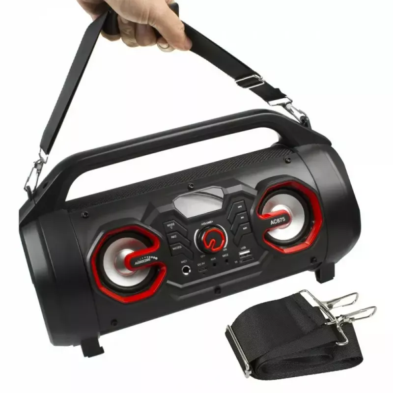 Prenosný reproduktor Bazooka Audiocore AC875, čierny
