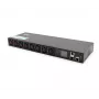Power Distribution Unit PDU Digitus DN-DP-H-1-8C13 1U čierna 16A