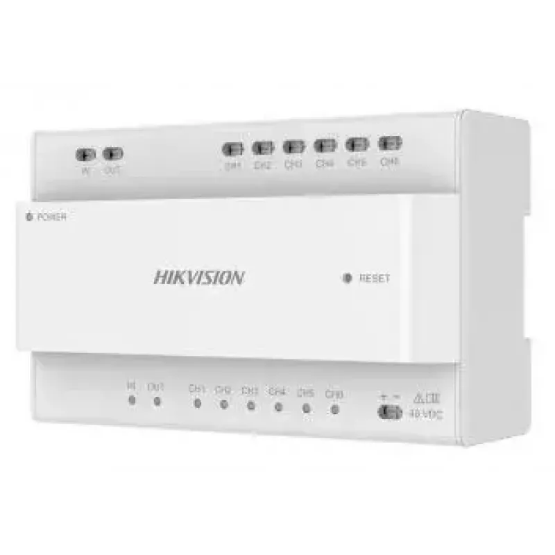 Hikvision DS-KAD7060EY-S 2-vodičová kaskádová rozdeľovacia jednotka