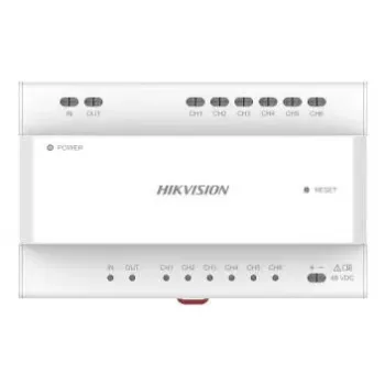 Hikvision DS-KAD7060EY-S 2-vodičová kaskádová rozdeľovacia jednotka