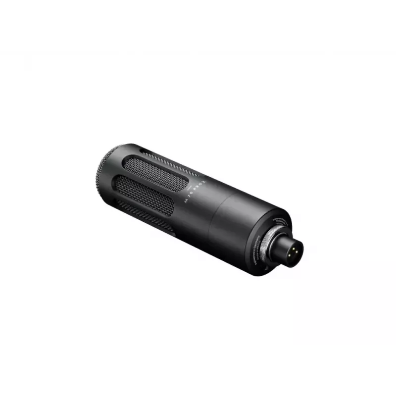 Dynamický vysielací mikrofón Beyerdynamic M 70 PRO X — káblový, frekvenčná charakteristika optimalizovaná pre reč