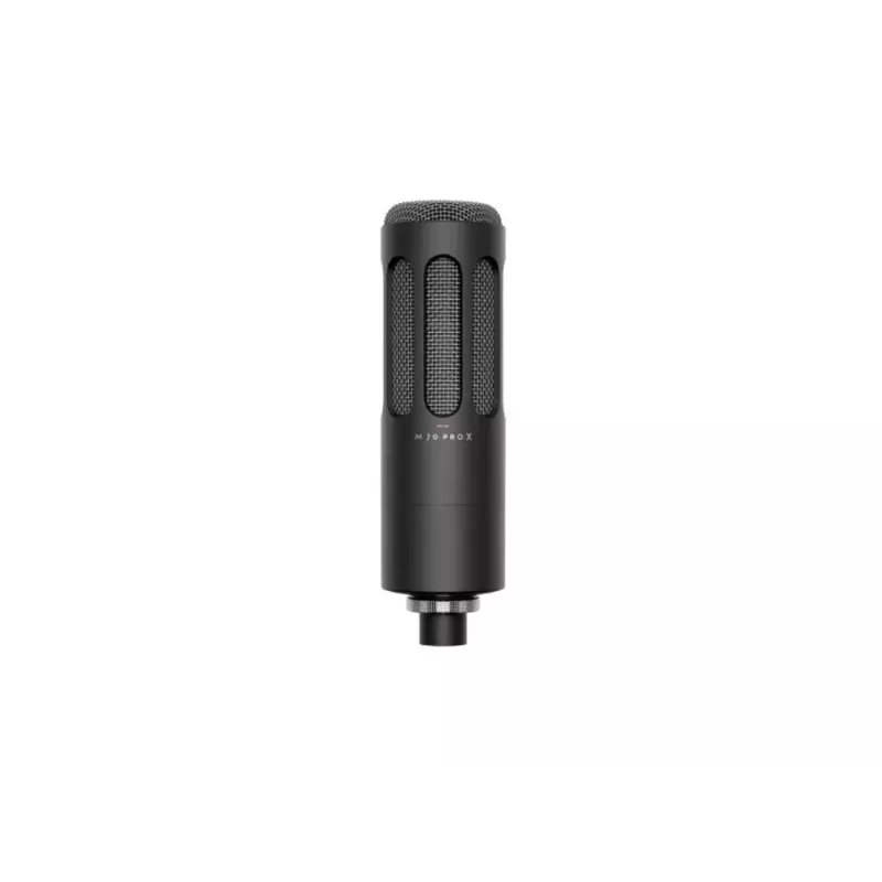 Dynamický vysielací mikrofón Beyerdynamic M 70 PRO X — káblový, frekvenčná charakteristika optimalizovaná pre reč