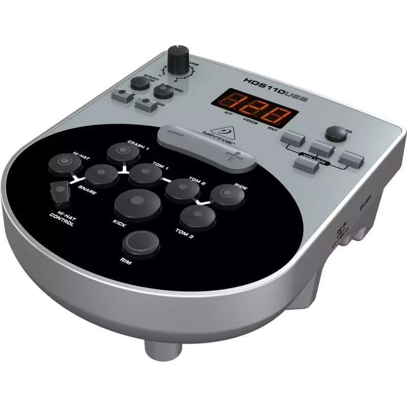 Behringer XD8USB elektronická bicia súprava, čierna