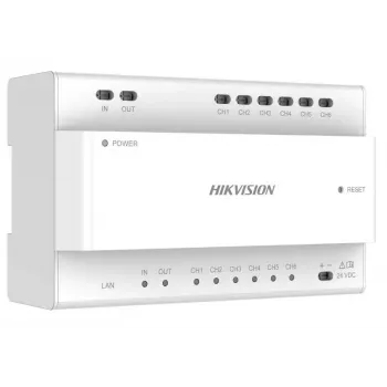 Video rozdeľovač Hikvision DS-KAD706Y-S 6 kanálov 1HE pre montáž do racku