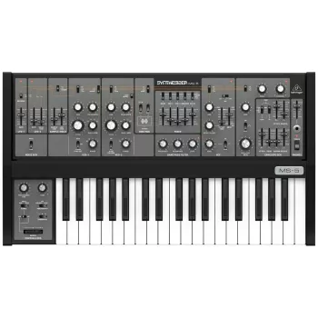 Analógový syntetizátor Behringer MS-5 — 32-hlasová polyfónia, 37 klávesov
