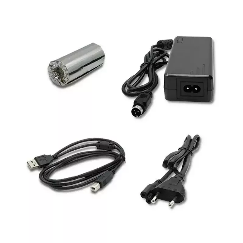Termotlačiareň QOLTEC 50256 s USB rozhraním – kompaktná POS tlačiareň