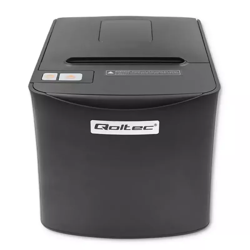 Termotlačiareň QOLTEC 50256 s USB rozhraním – kompaktná POS tlačiareň