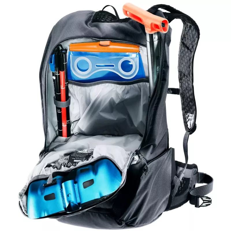 Športový batoh Deuter Updays 20 čierny polyamid 490mm výška