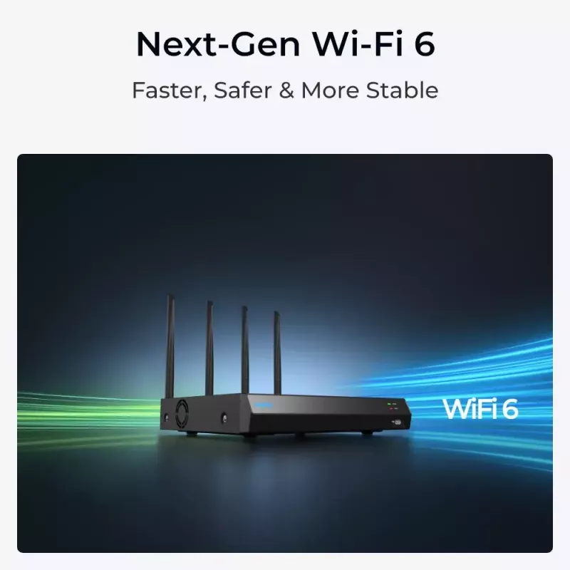 Reolink NVS12W 12-kanálový Wi-Fi 6 NVR 16MP podpora 2TB HDD