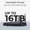 Reolink NVS12W 12-kanálový Wi-Fi 6 NVR 16MP podpora 2TB HDD