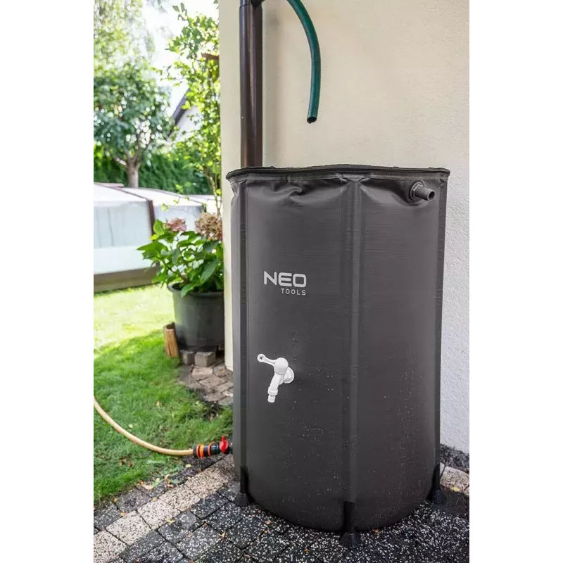 NEO Tools 15-951 skladacia nádoba na dažďovú vodu, 250 l, PVC