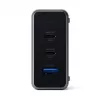 Mobilná nabíjačka Satechi ST-TC100GM-EU, 100 W, 2× USB-C, AC vstup 100–240 V, sivá